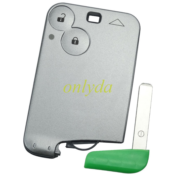 For   Renault  Laguna   2 button key blank with badge
