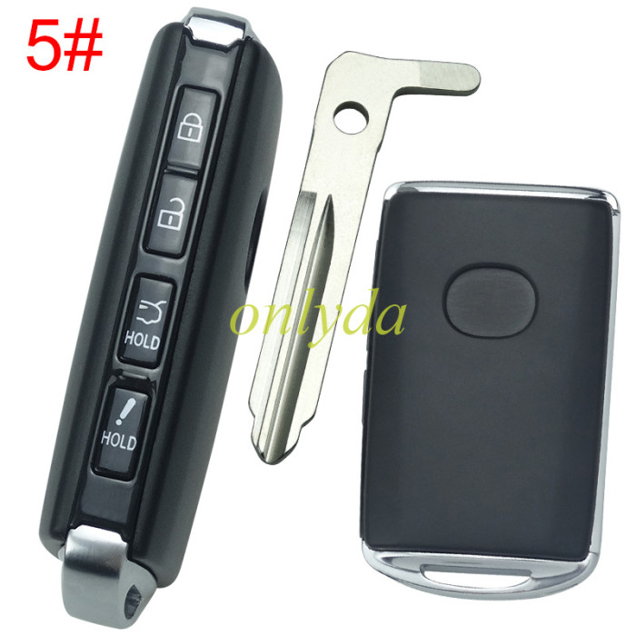 2020 new mazda remote key case with blade ,with badge, pls choose button model