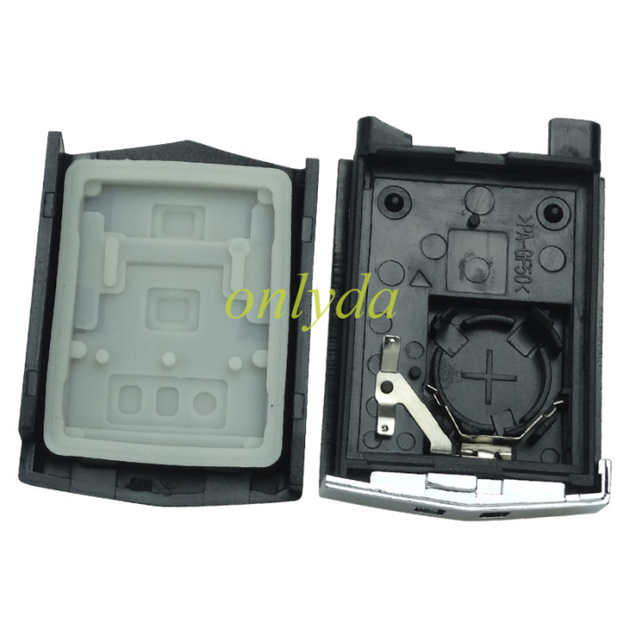 For mazda  remote key shell without blade ,without badge  , pls choose button model