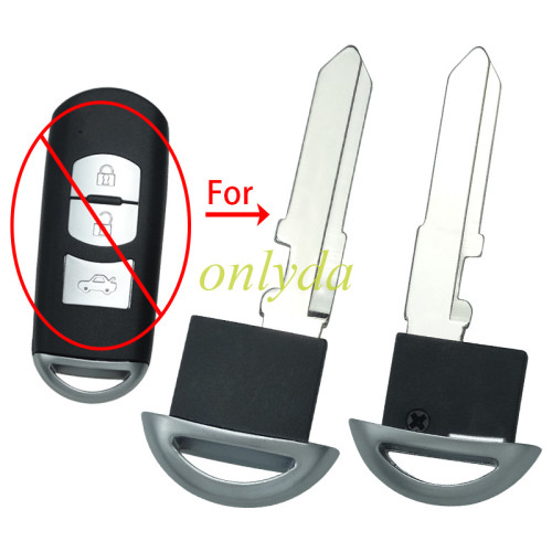 For Mazda emergency small key