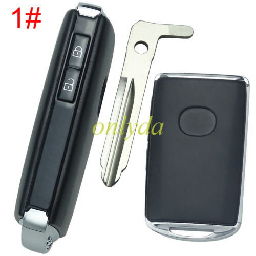 2020 new mazda remote key case with blade ,with badge, pls choose button model