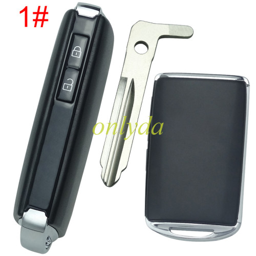 2020 new mazda remote key case with blade ,without badge, pls choose button model