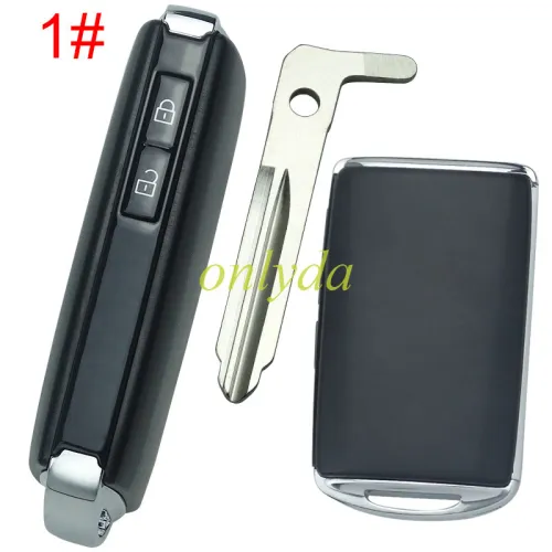 2020 new mazda remote key case with blade ,without badge, pls choose button model