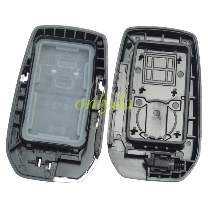 For Lexus remote key shell without badge ,The back is glossy, pls choose button model