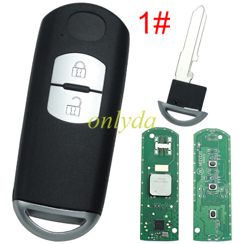 KEYDIY Remote key 3button ZB44-3/ZB44-5 smart key for KDX2 and KD MAX