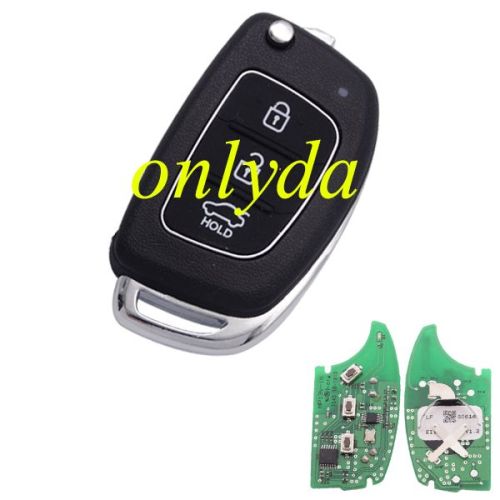 For Hyundai IX-20 95430-1K500  3 Buttons: Lock, Unlock and Boot  Hyundai ix20 (16/12/2014 + )  Transponder: ID60 80bit Frequency: 433.97 Mhz FSK PN: 954301K500 Original PCB+ Aftermarket shell