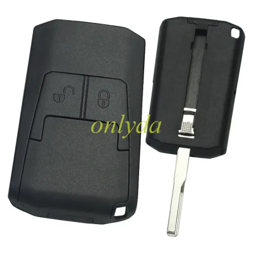 For Benz 2 button remote  key shell Without badge
