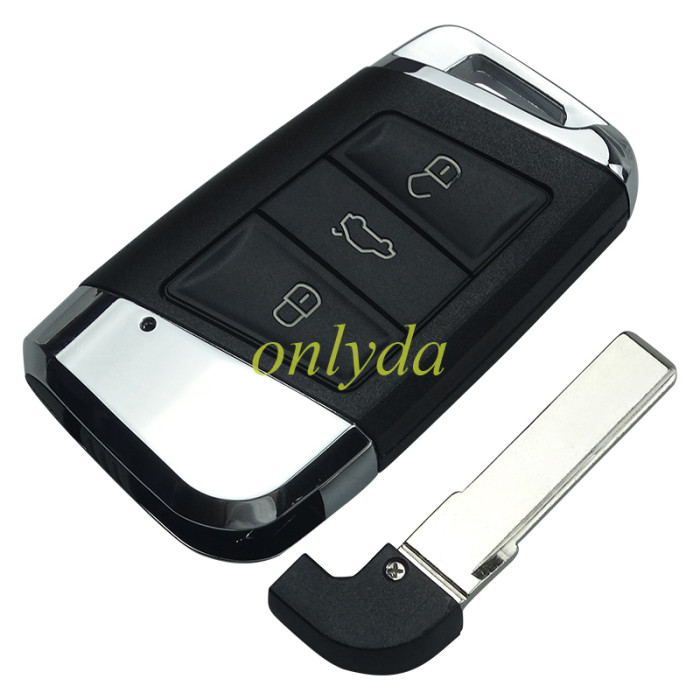 For VW 3 button modified remote key blank with  blade ， pls choose blade .
