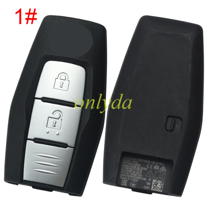 Original Mitsubishi 2/3/3+1 button key shell without blade (pls choose button )