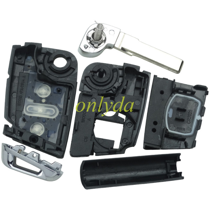 For VW Golf7 3 button remote key shell with HU66/HU162T blade, the pin hole is same as original shell  .pls choose button model