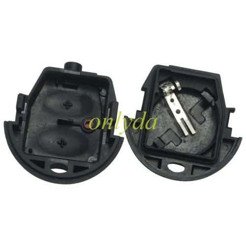 For  VW Jetta 2 button remote key blank with badge
