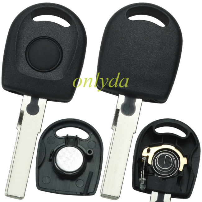 For passat transponder key shell with led light