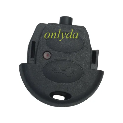 For VW Jetta 2 button remote part blank with badge