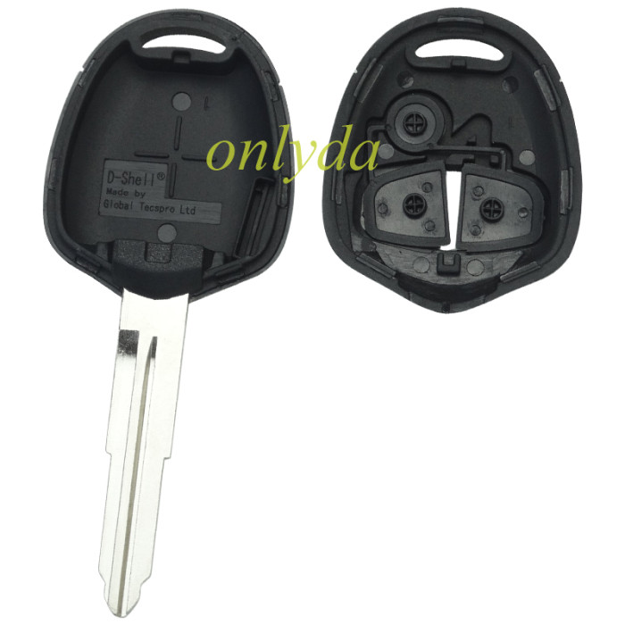 Super Stronger GTL shell  Mitsubishi upgrade 3 button key shell with left MIT8/MIT11R  blade,Pls choose blade