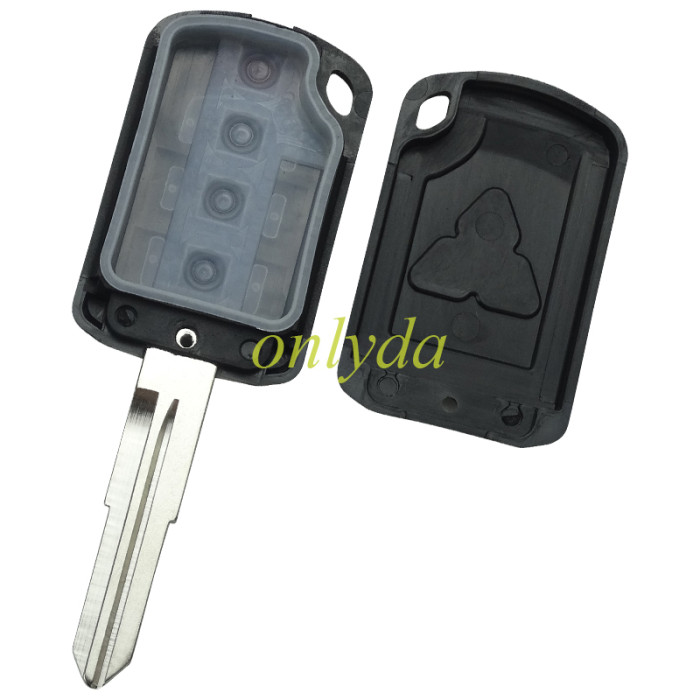 For Mitsubishi  upgrade remote key blank with MIT11R blade without badge , pls choose button model