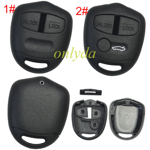For Mitsubishi 2/2+1 button key shell without blade without badge , pls choose button model