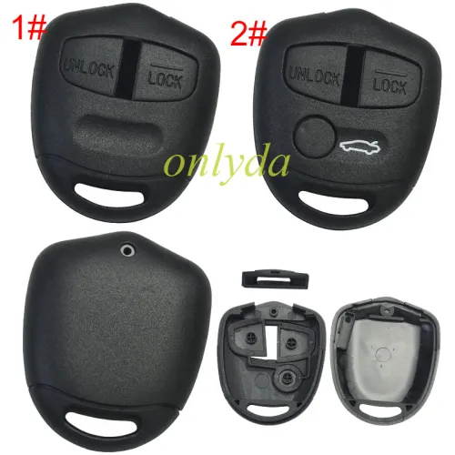For Mitsubishi 2/2+1 button key shell without blade without badge , pls choose button model