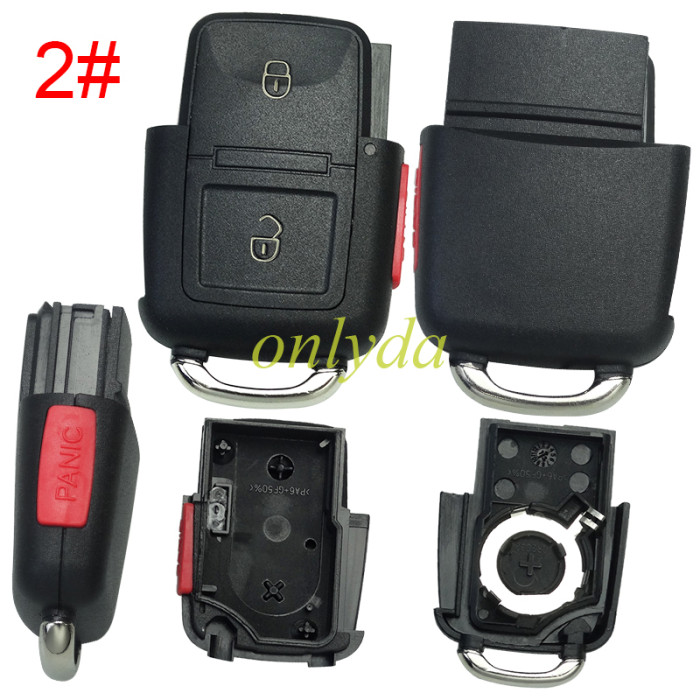 For  Passat remote key shell ， pls choose button model