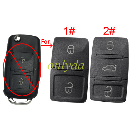 For  VW 2/3-Button key pad， pls choose button model