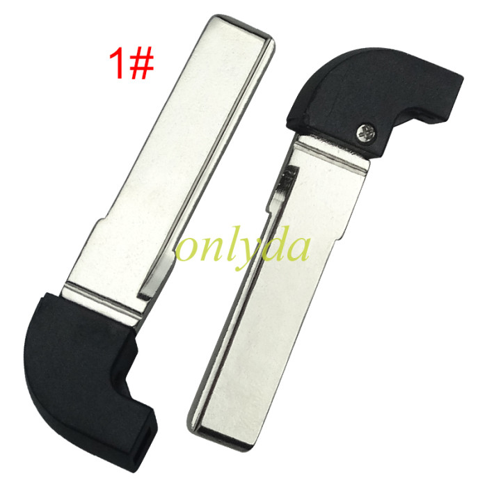 For VW 3 button modified remote key blank with  blade ， pls choose blade .