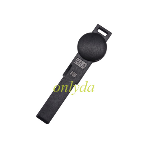 For vw transponder key blank with badge