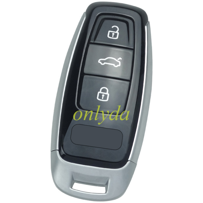 Modified for  Audi A4. A4L .A6.A6L .Q7.TT 3 button  Remote key Blank