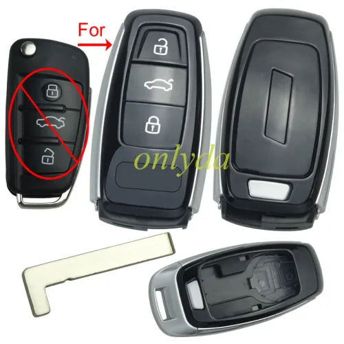 Modified Audi A3. Q3.Q2L.A5 .S3.3 button  Remote key Blank