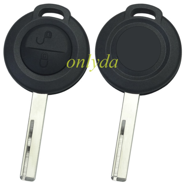 For mitsubishi 2 button remote key blank (can put TPX long chip) -with lo/no lo