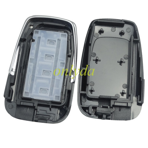 For Toyota remote key blank with blade,Back cover with badge , pls choose button model