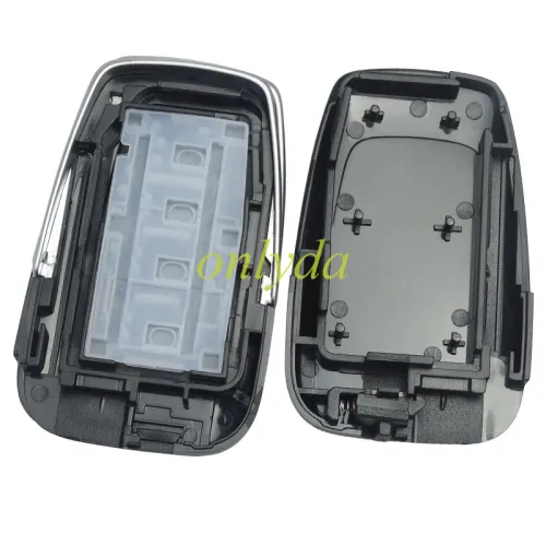 For Toyota remote key blank with blade,Back cover with badge , pls choose button model