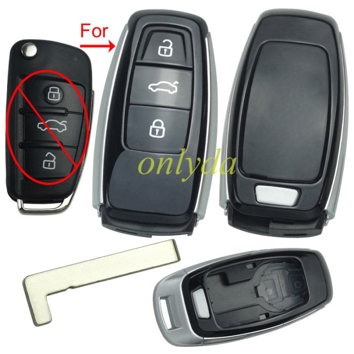 Modified Audi A3. Q3.Q2L.A5 .S3.3 button  Remote key Blank