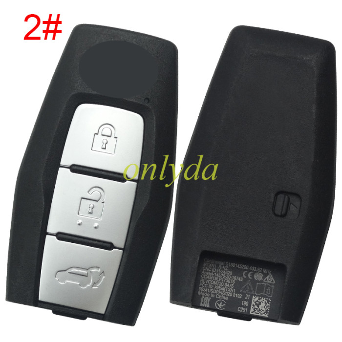 Original Mitsubishi 2/3/3+1 button key shell without blade (pls choose button )