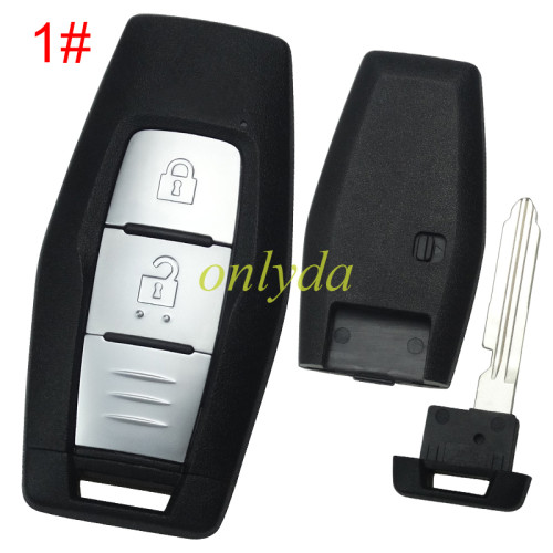 For Mitsubishi 2/2+1/3/3+1 button remote key shell without badge(please choose button )