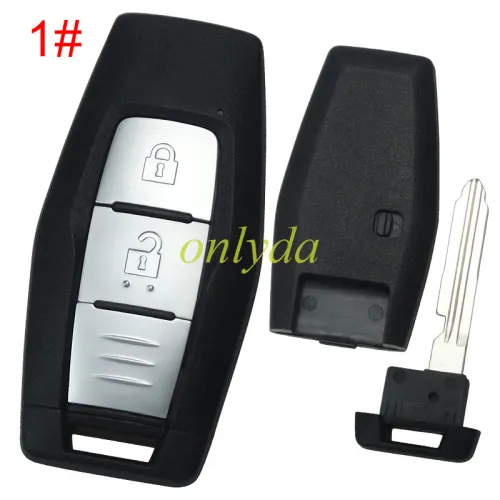 For Mitsubishi 2/2+1/3/3+1 button remote key shell without badge(please choose button )