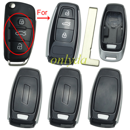 Modified Audi A3. Q3.Q2L.A5 .S3.3 button  Remote key Blank