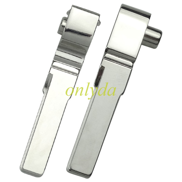 For Audi  3 button  Remote key Blank for A4 A6 Q7 with badge with HU66 blade