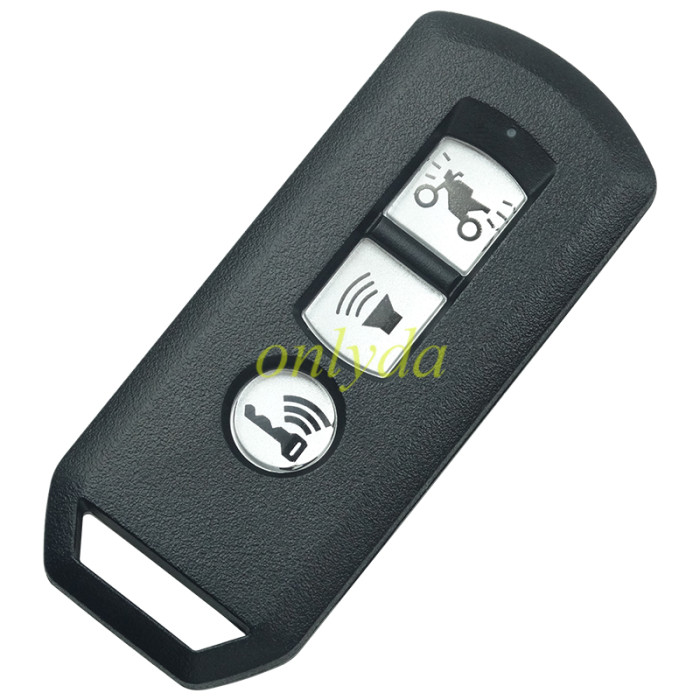 Honda-Motor bike 3 button key blank， without battery clamp