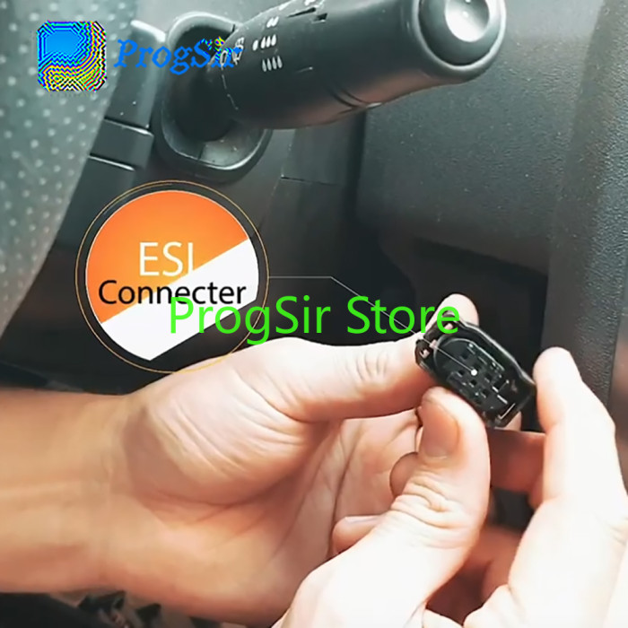 ESL EIS ELV Steering Lock Emulator Simulator With Voice For Renault Megane Fluence Clio Scenic Captur Latitude Dacia Sam-sung