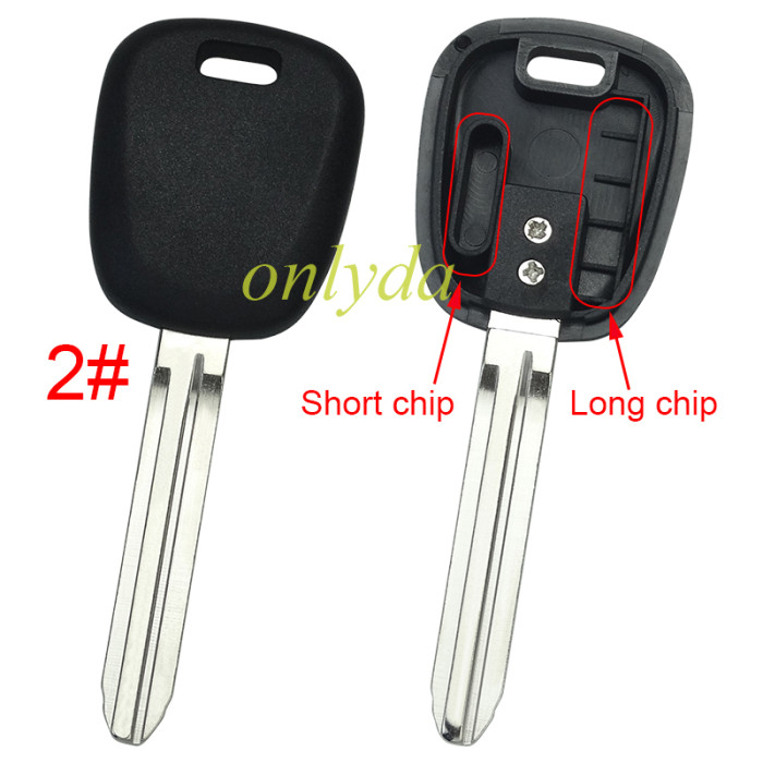 For Suzuki Transponder Key blank without badge , pls choose blade model