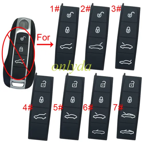 For  Porsche  remote key pad, pls choose model
