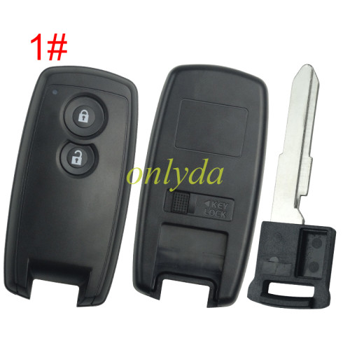 For  Suzuki  remote key blank without badge , pls choose button model