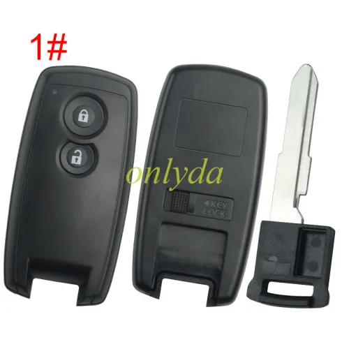 For  Suzuki  remote key blank without badge , pls choose button model