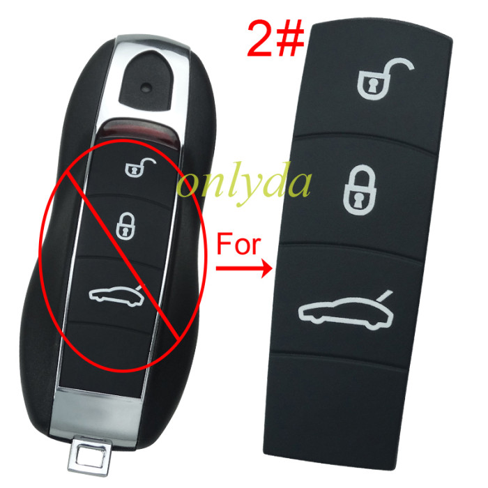 For  Porsche remote  key pad, pls choose