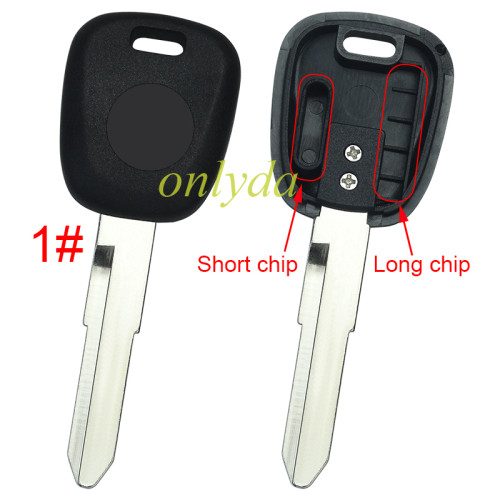 For Suzuki Transponder Key blank with badge, pls choose blade model