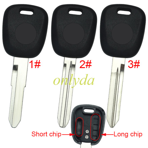 For Suzuki Transponder Key blank with badge, pls choose blade model