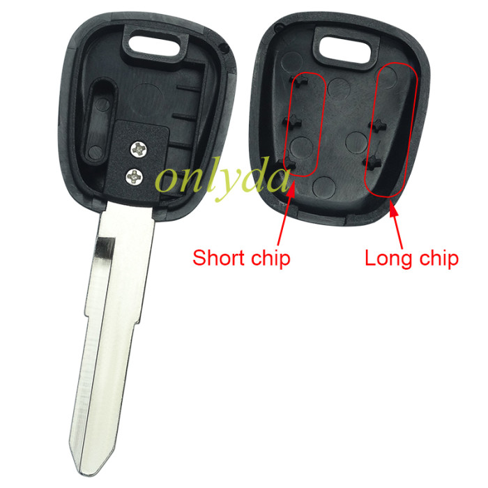 For Suzuki Transponder Key blank without badge , pls choose blade model