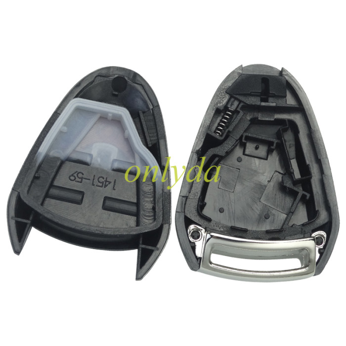 For  Porsche remote key blank with blade with badge  , pls choose button model