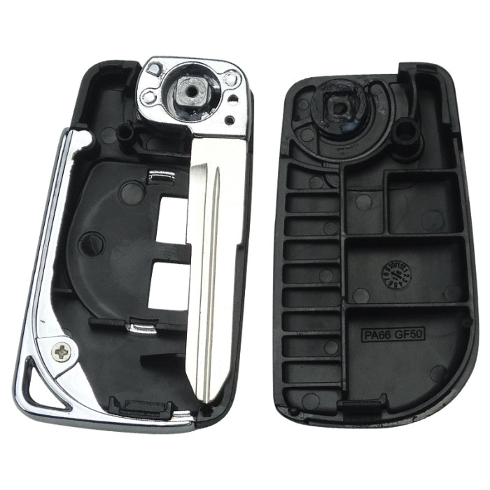 For Suzuki Modified flip key shell 2 button with badge, pls choose blade model