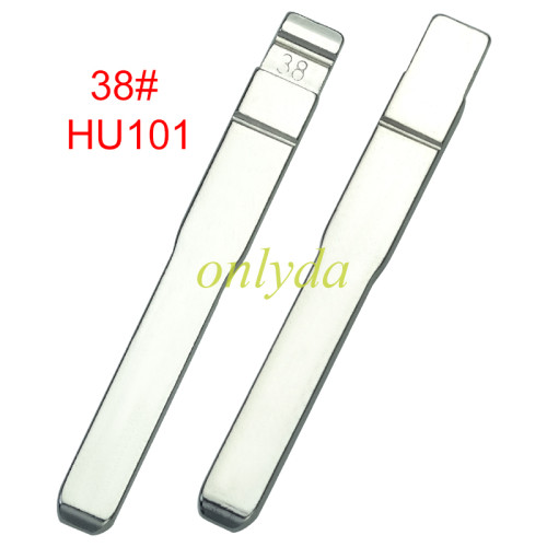 KEYDIY brand key blade 38# HU101 For  Ford Focus