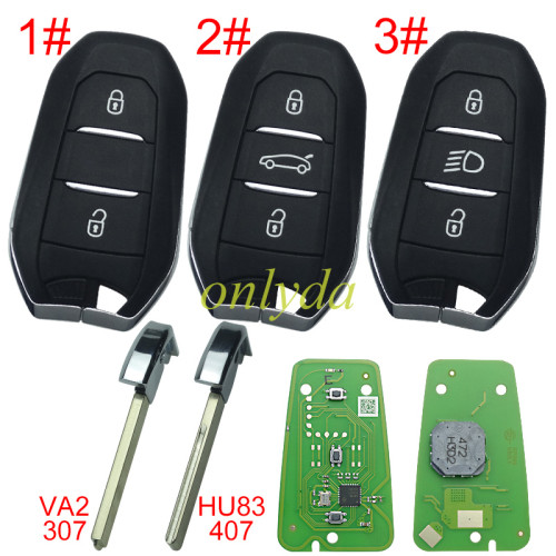 Xhorse smart remote key  for Peugeot & Citroen & DS models PN:XZPG00EN